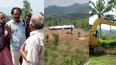Image featuring Elstone Estate workers who protesting over payment due.