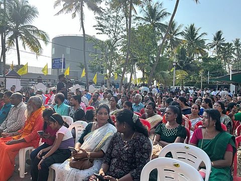 Munambam gathering for ´Thank you Modi´ campaign