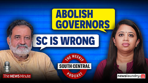 a thumbnail featuring the show host Dhanya Rjendran and guest Mohandas Pai