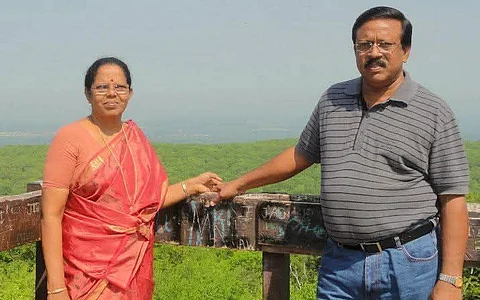 Meera and Vijaya Kumar