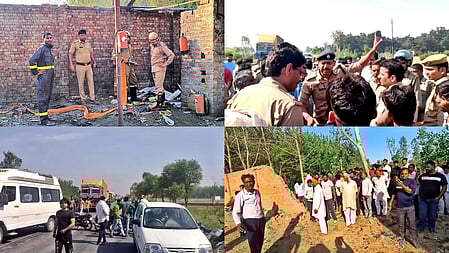 Massive explosion in firecracker factory kills several in Saharanpur’s Deoband