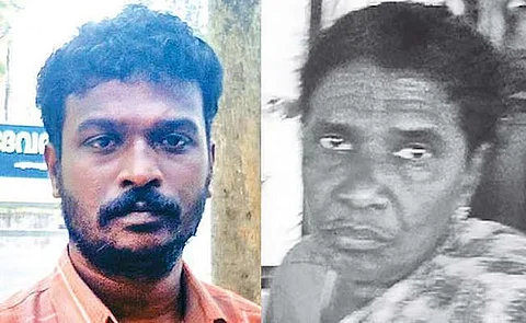 Husband Chandulal and mother-in-law Geetha