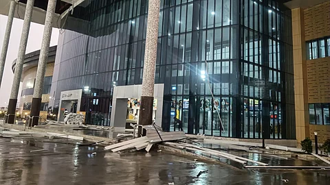 Hyderabad’s new Charlapalli railway terminal roof collapses, sparks row on build quality