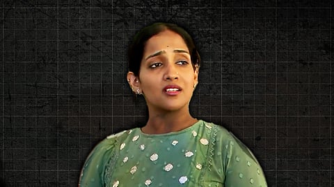 image featuring Aarti R Menon wearing green attire