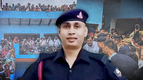 Image featuring Lance Naik Dinesh Kumar Sharma wearing uniform.