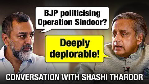 Trump’s ‘mediation’, BJP’s politicking, media censorship: Tharoor on Op Sindoor fallout