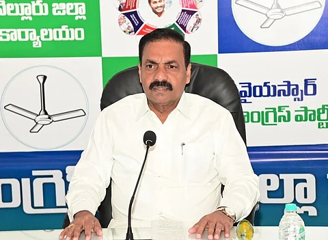 Former Andhra minister Kakani Govardhan arrested in illegal mining case