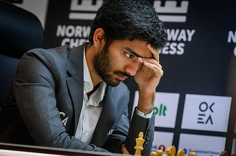 Gukesh scores his first classical win against Carlsen in Norway