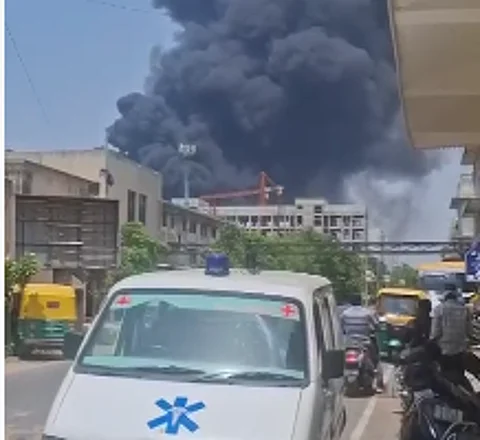 Air India flight crashes after takeoff near Ahmedabad, 240 onboard