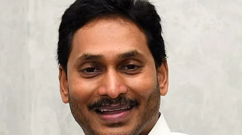 YSR Congress Party President and former chief minister Y. S. Jagan Mohan Reddy
