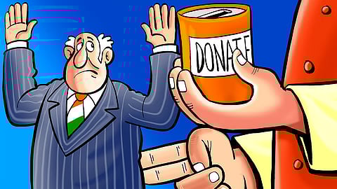 TNM-NL Investigation: 30 firms facing ED, IT probe donated Rs 335 cr to BJP