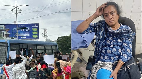 Telangana activist suffers fracture in police action during Gaza protest