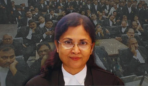 Telangana High Court judge Justice Moushumi Bhattacharya
