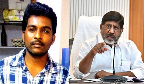 UoH research scholar Rohith Vemula and Telangana Deputy CM Bhatti Vikramarka