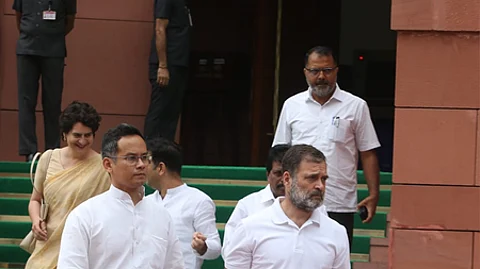 Govt members make statements, but opposition not allowed to speak, alleges Rahul Gandhi