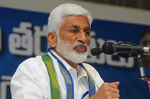 AP: Vijaysai Reddy's daughter booked for violating Coastal regulation norms at Vizag beach