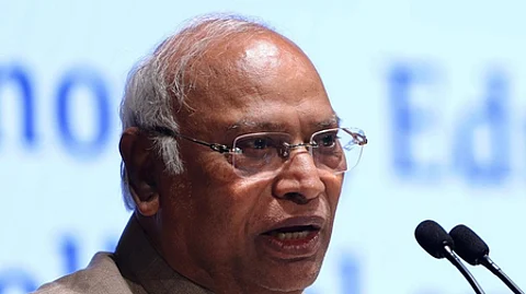 Congress president Mallikarjun Kharge