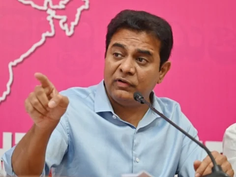 Bharat Rashtra Samithi (BRS) working president K.T. Rama Rao