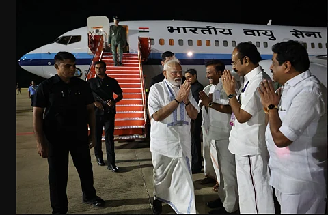 PM Modi inaugurates projects worth Rs 4,900 cr on Tamil Nadu visit