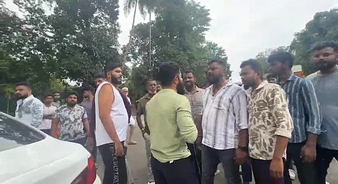 YouTubers assaulted in Dharmasthala, police lathicharge to control tension