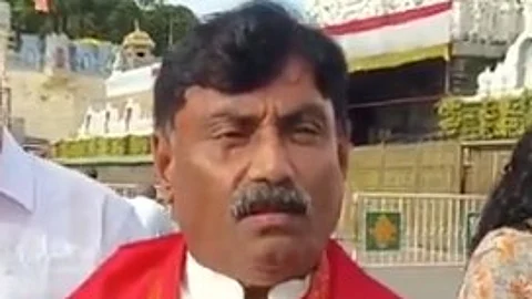 Former Andhra CM Jagan's maternal uncle booked for political comments at Tirumala temple
