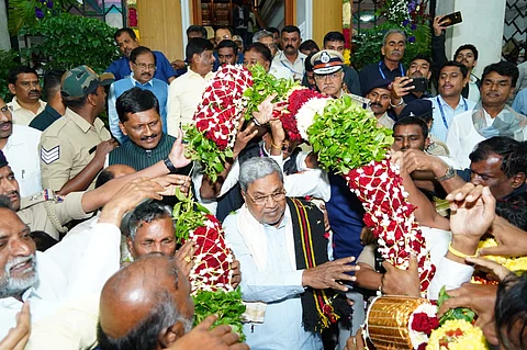 Chief Minister Siddaramaiah felicitated on August 19 after the Cabinet approved internal reservation for Scheduled Castes