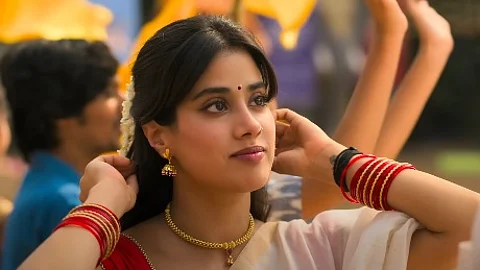 Janhvi Kapoor in Param Sundari