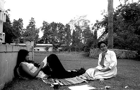 Bina Paul and Reena Mohan in their student days at the FTII
