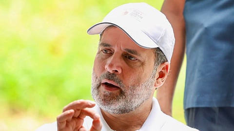 Congress leader Rahul Gandhi