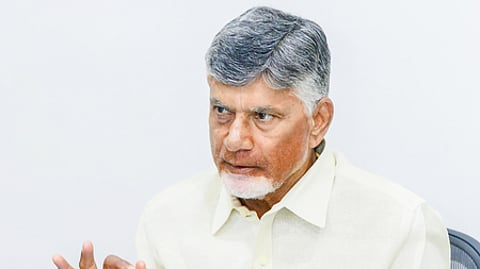 Andhra Chief Minister Chandrababu Naidu
