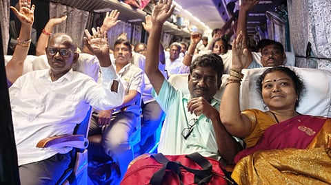 22 Telugu people return from Nepal, 195 to be airlifted on Sep 11
