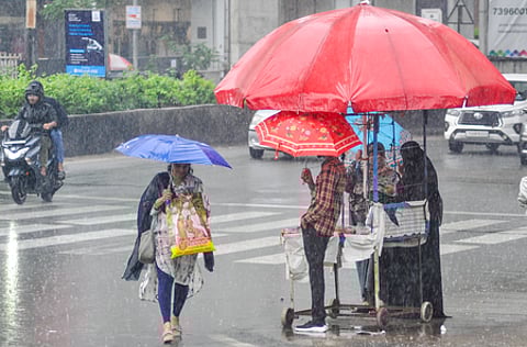 Alert in Telangana in view of heavy rains forecast for two days
