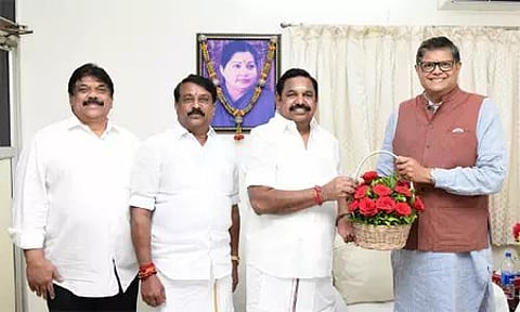 BJP leaders meet AIADMK chief in Chennai, discuss roadmap for Assembly elections