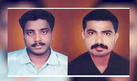 Vijith and Shinoj, RSS workers