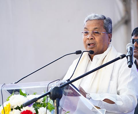 Chief Minister Siddaramaiah
