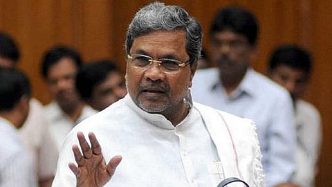Chief Minister Siddaramaiah