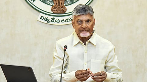 Andhra Pradesh Chief Minister N. Chandrababu Naidu