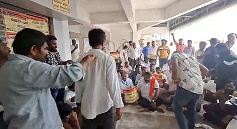 Bengaluru cab drivers storm Uber office, police lathicharge as protest turns chaotic