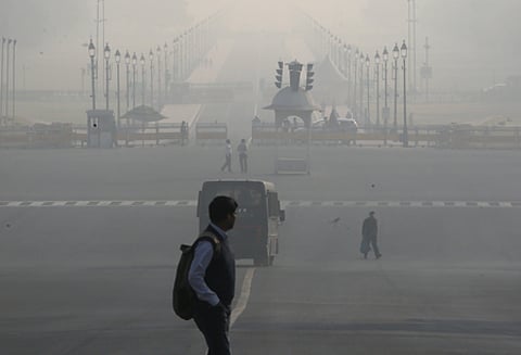 Delhi-NCR's cold intensifies, AQI again nears 'severe' in several areas