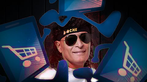 Image featuring a designed picture of Boby Chemmanur