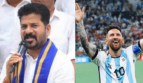 CM Revanth Reddy to play exhibition match with Messi in Hyderabad on December 13