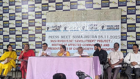 Musi Jan Andolan civic activists