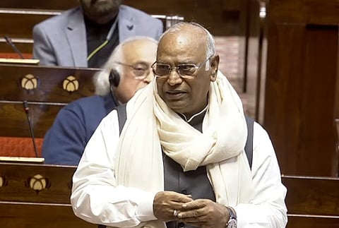 Kharge flags 'pain' over Dhankhar's sudden exit while welcoming new RS Chairman