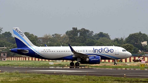 Representative image of an IndiGo aircraft