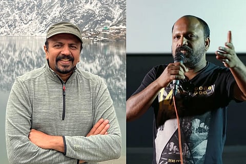 Prakash Bare (left), Kamal KM