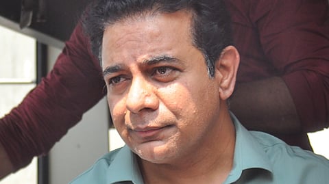 BRS working president K. T. Rama