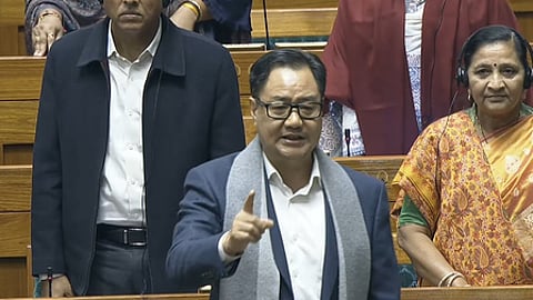 Union Parliamentary Affairs Minister Kiren Rijiju