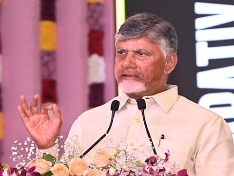 Andhra Pradesh Chief Minister N. Chandrababu Naidu