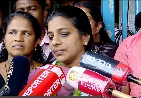 Tesi Jose Kallarakkal, the elected panchayat president