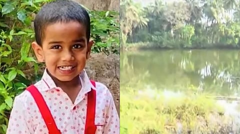 Image featuring Suhan and the pond, where his body was found